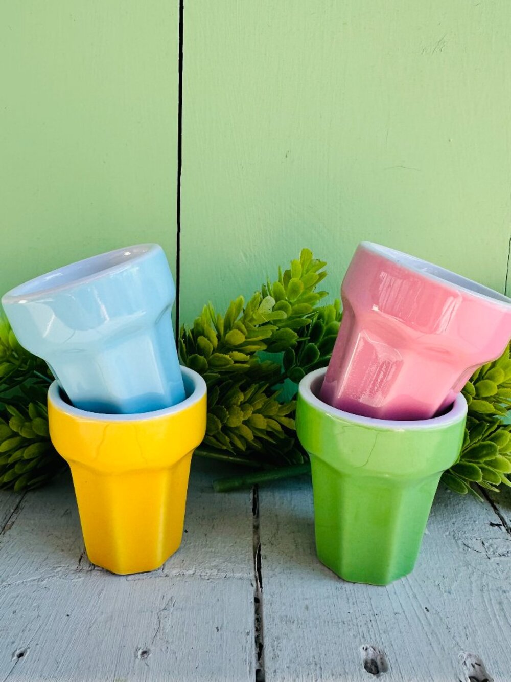 IKEA Duktig Children's Play Kitchenware Pastel Cups, Pretend Play Kitchen